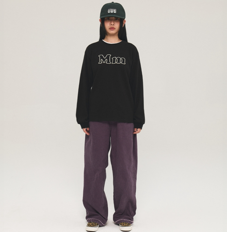 韓國 Mmlg WASHED WIDE PANTS【ML102】