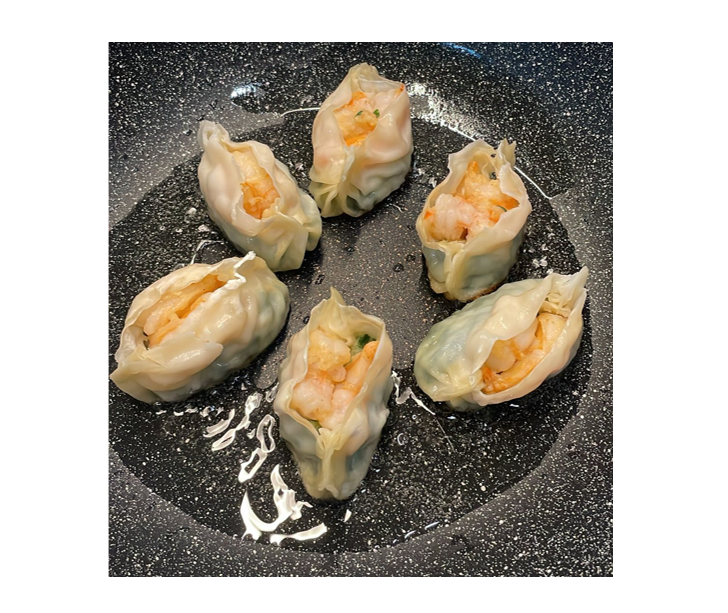 御鮮煮 鮮蝦鍋貼 六隻【SM112】