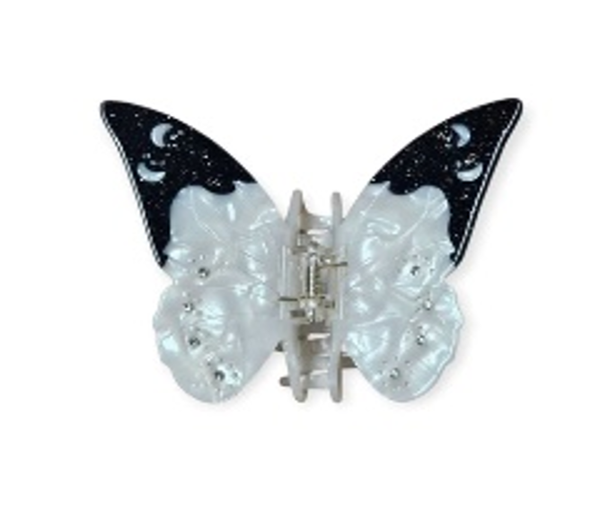 Crisathena Butterfly Hair Pin in Pearl【SM209】