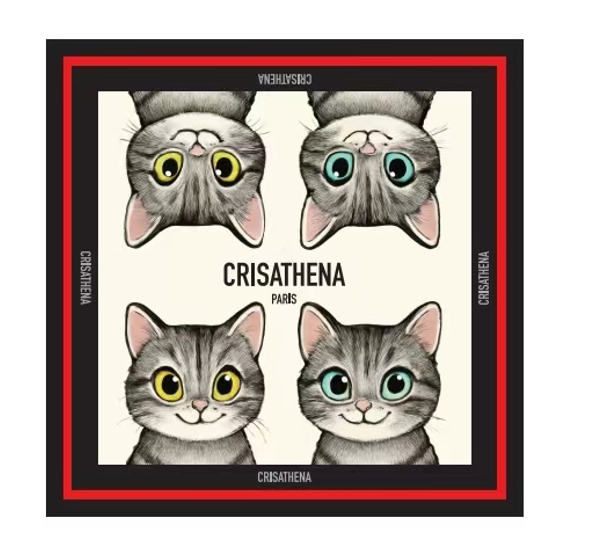 Crisathena Paris Scarf【SM208】