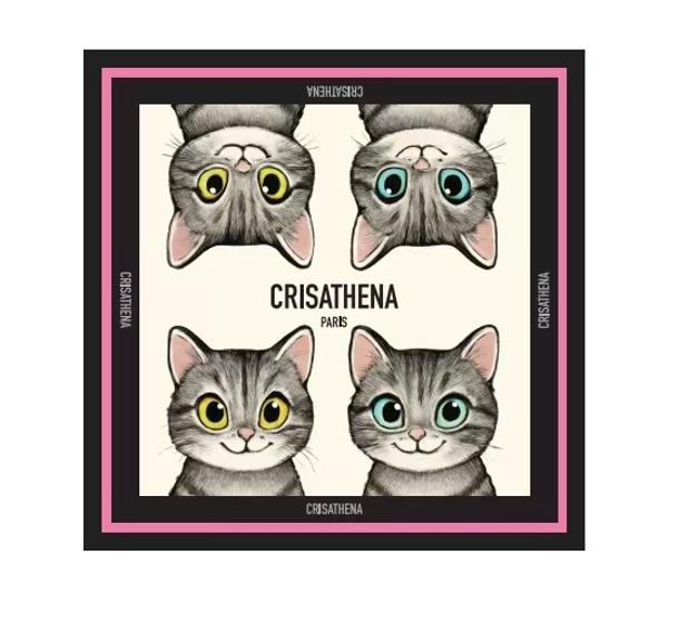 Crisathena Paris Scarf【SM208】