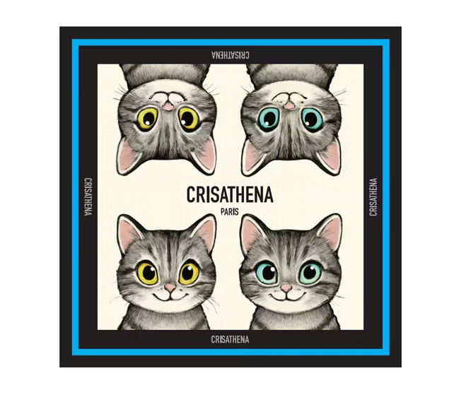 Crisathena Paris Scarf【SM208】