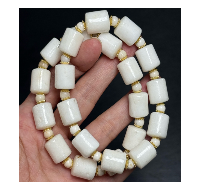 龍宮舍利 高品光明舍利桶珠 12mm【SE257】