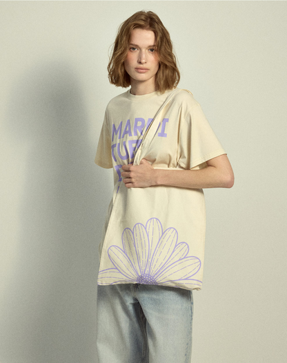 韓國 Mardi Mercredi Canvas Bag Flower Du Mardi【MM159】