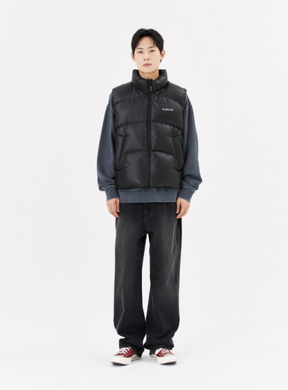 韓國 Mark Gonzales Sign Logo Down Vest (鴨絨)【MG179】