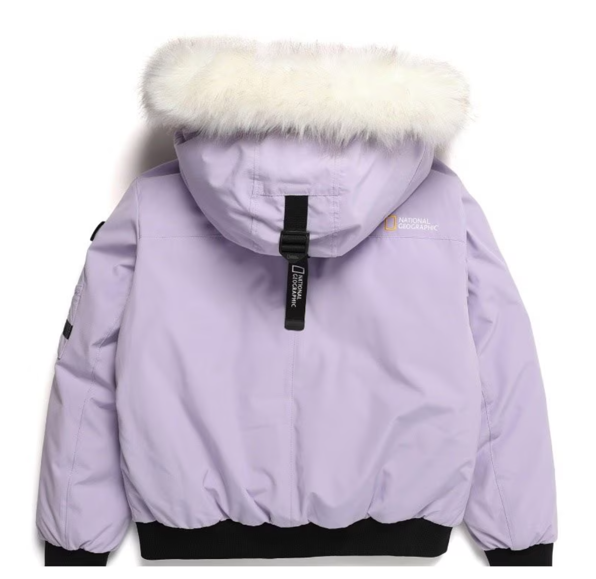 韓國 National Geographic Men's and Women's Fur Trimmed Hoodie Down Jumper (鴨絨)【NG117】