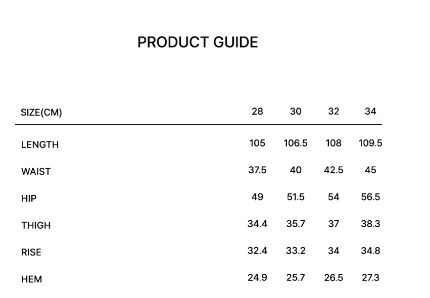 韓國 Marithe Francois Girbaud M Wide Raw Denim Pants【MF767】