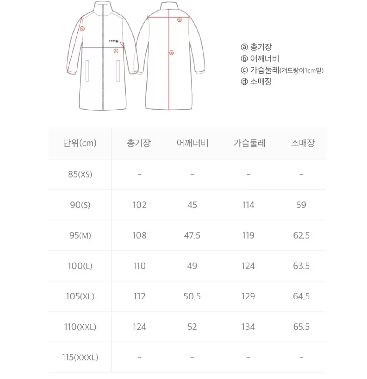 韓國 National Geographic Luperli Color-Trimmed Long-Length Fleece Zip-Up【NG081】