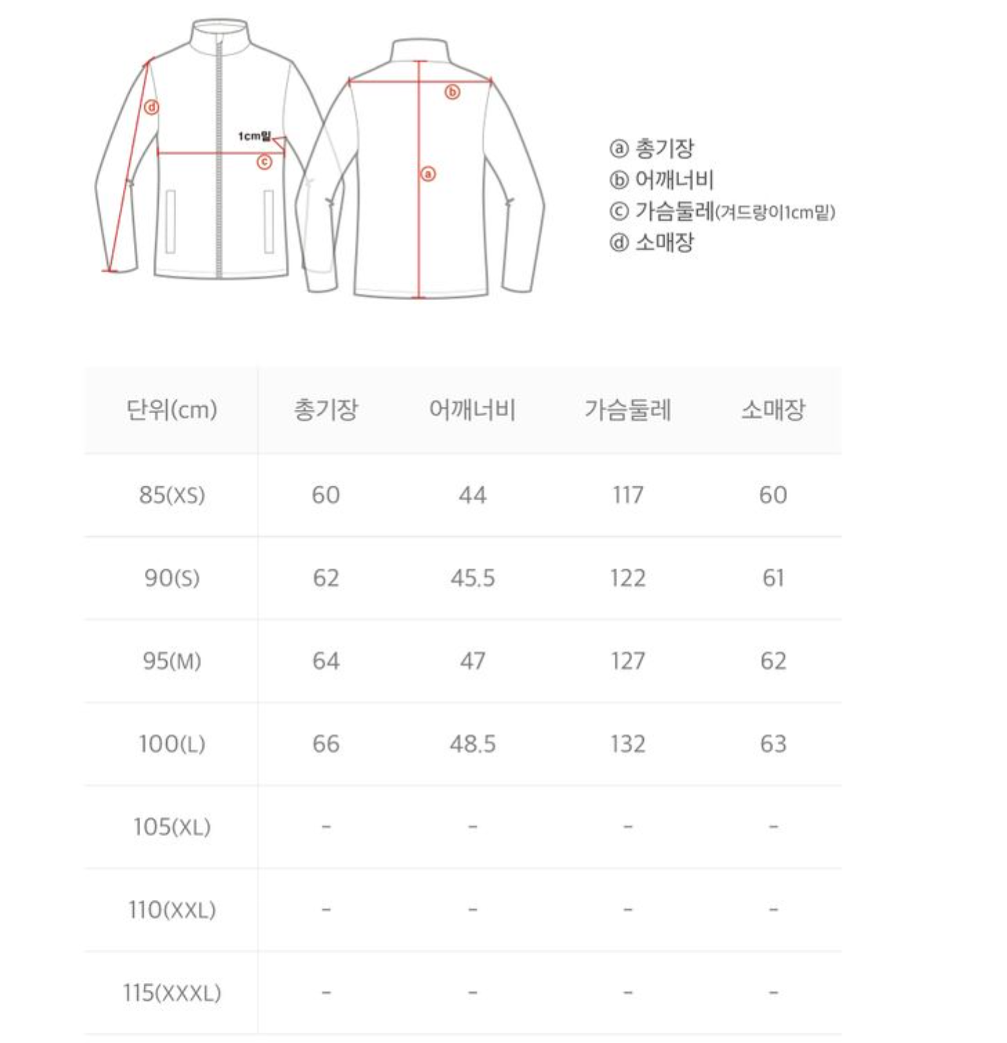 韓國 National Geographic Fleece Duck Down Jumper (鴨絨)【NG048】