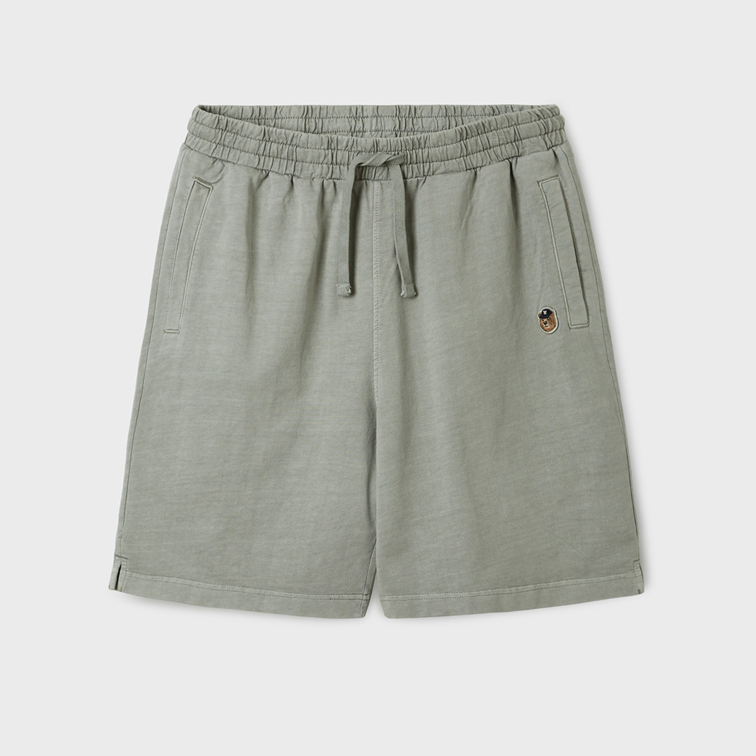 韓國 WhoAU Steve Head Patch Dyed Half Pants【WA250】