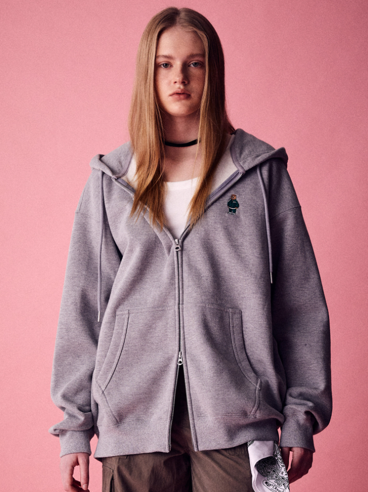 韓國 WhoAU Steve Hood Zip-up【WA251】