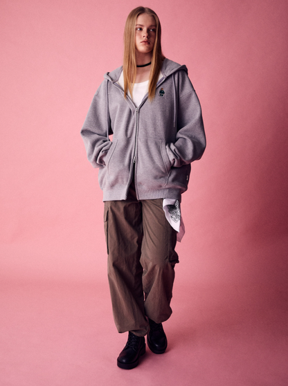 韓國 WhoAU Steve Hood Zip-up【WA251】