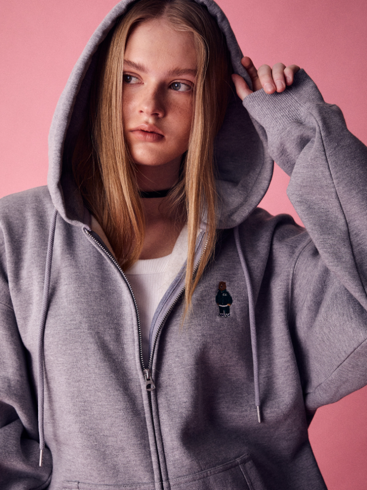 韓國 WhoAU Steve Hood Zip-up【WA251】