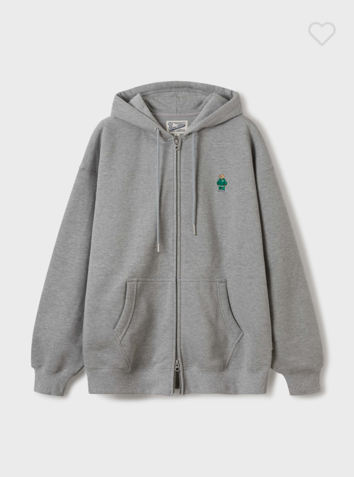 韓國 WhoAU Steve Hood Zip-up【WA251】