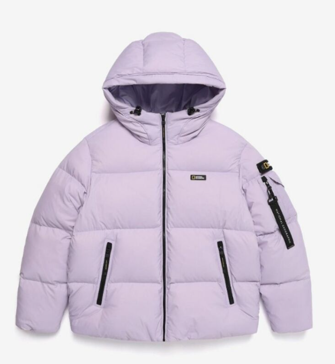 韓國 National Geographic Women's Golden Mall Short-Length Goose Down Hoodie Jumper (鵝絨)【NG064】