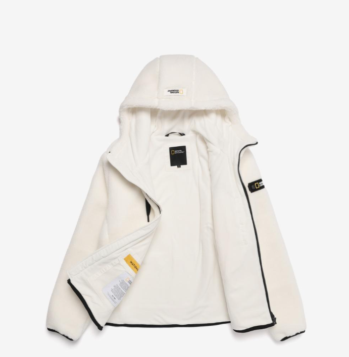 韓國 National Geographic Women's Winter Costoni Poggle Hooded Fleece Jacket【NG058】