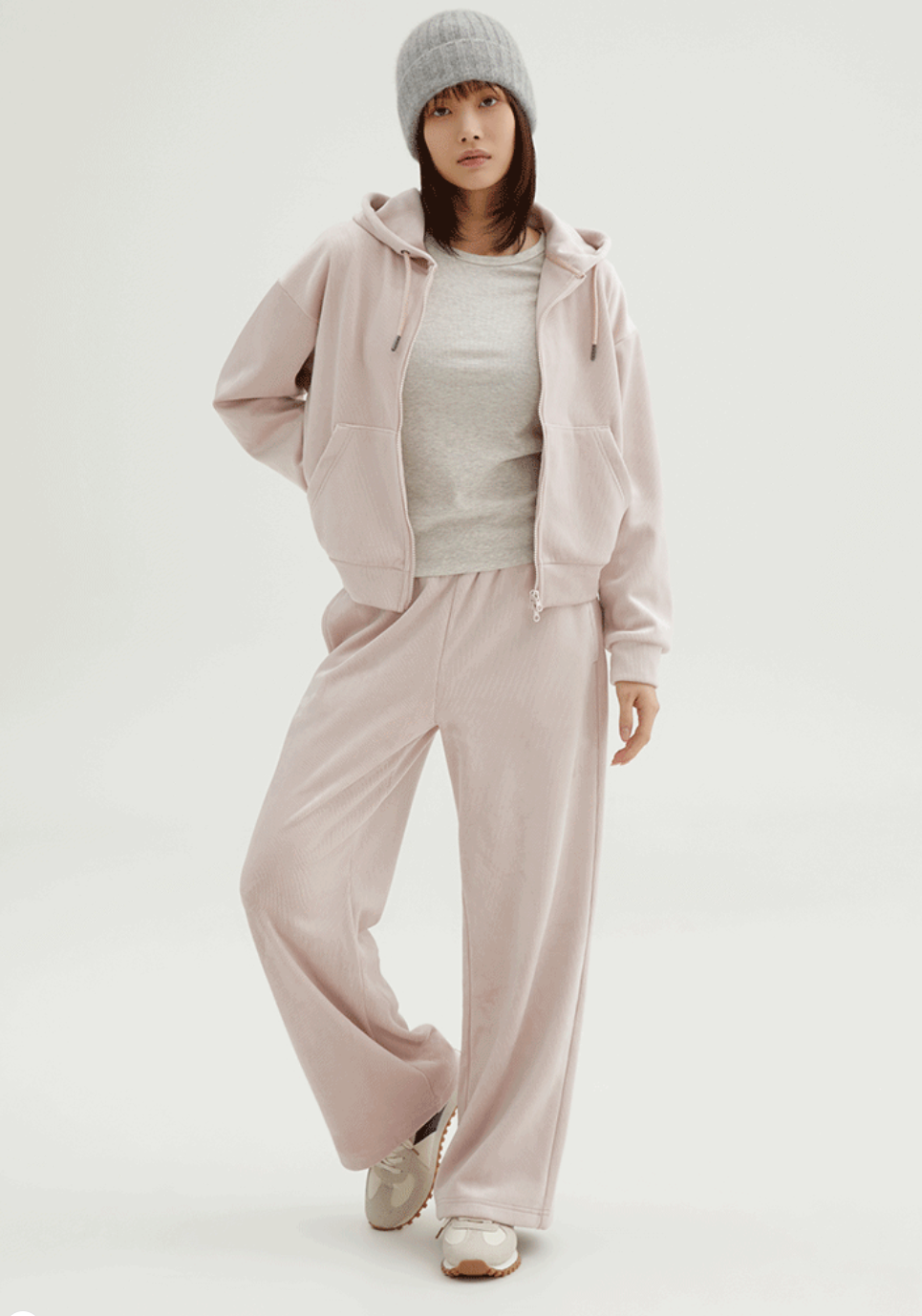 韓國 SPAO Corduroy Wide Banding Pants【SP297】