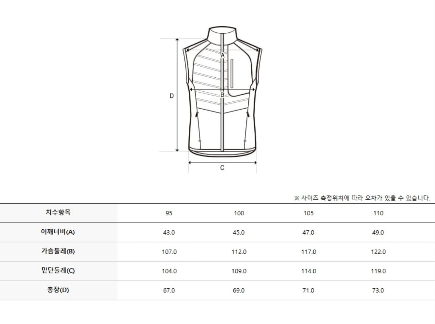 韓國 Discovery Men's Pixieber G Tube Down Vest【DY056】
