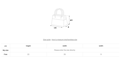 韓國 Mucent Epee Middle Stitch Leather Tote Bag【MU102】