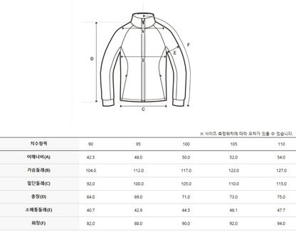 韓國 Discovery Tech Fleece High Neck Jacket【DY063】