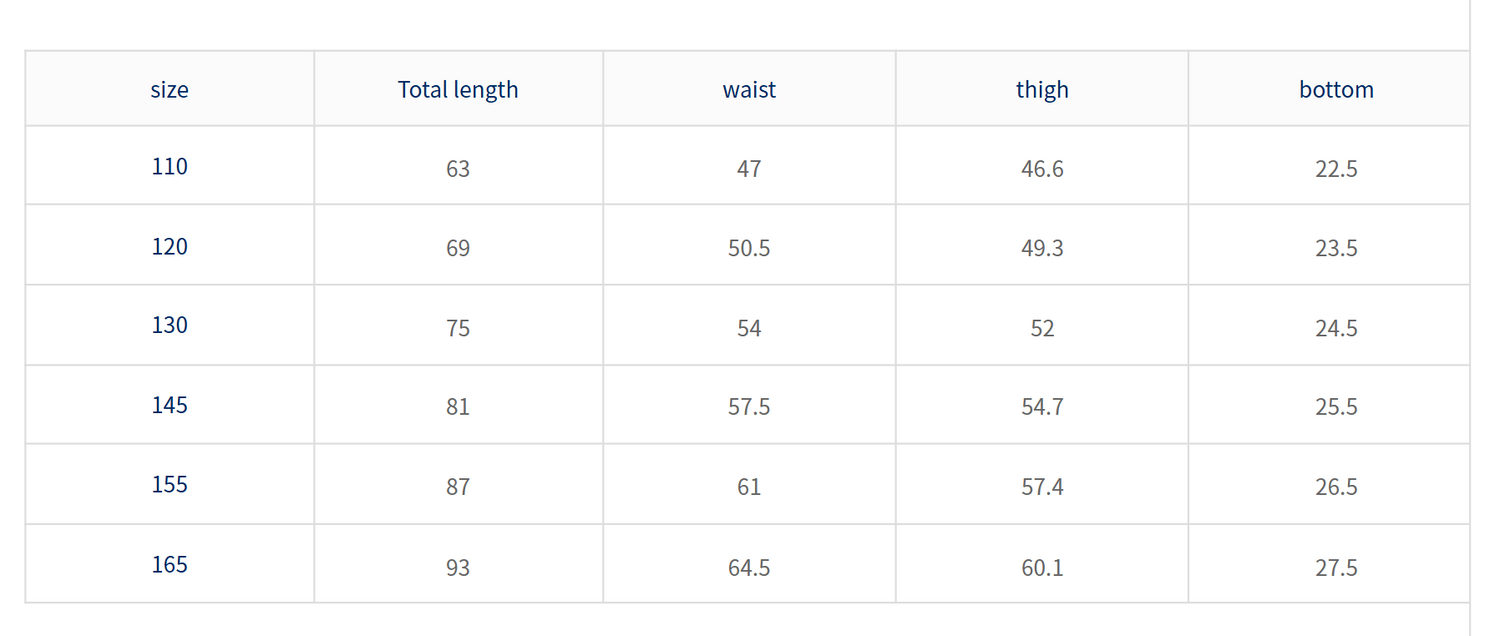 韓國 FILA Kids Fleece Half-zip Pants【FA079】