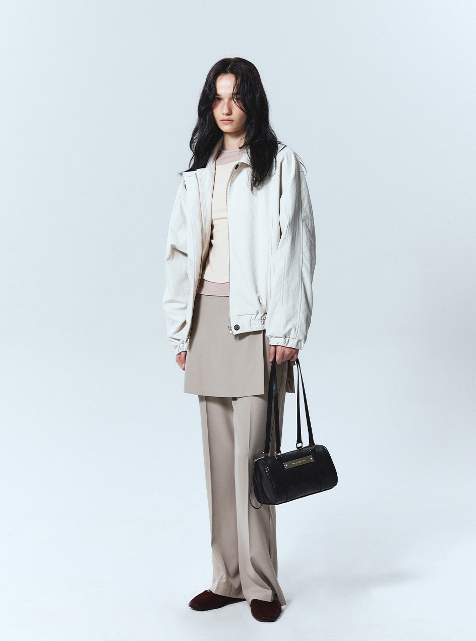 韓國 Nick Nicole Vintage Leather Crystal Mini Boston Bag【NK080】