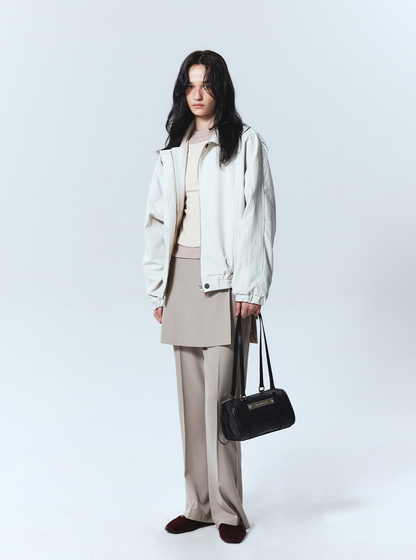 韓國 Nick Nicole Vintage Leather Crystal Mini Boston Bag【NK080】