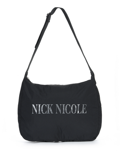 韓國 Nick Nicole Nylon Big Square Bag【NK077】
