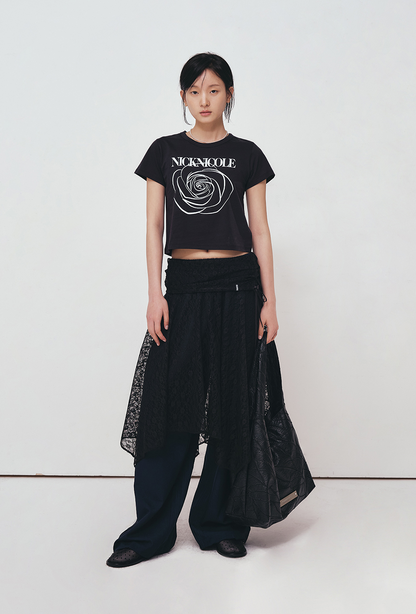 韓國 Nick Nicole Leather Wrinkle Tote Bag【NK076】