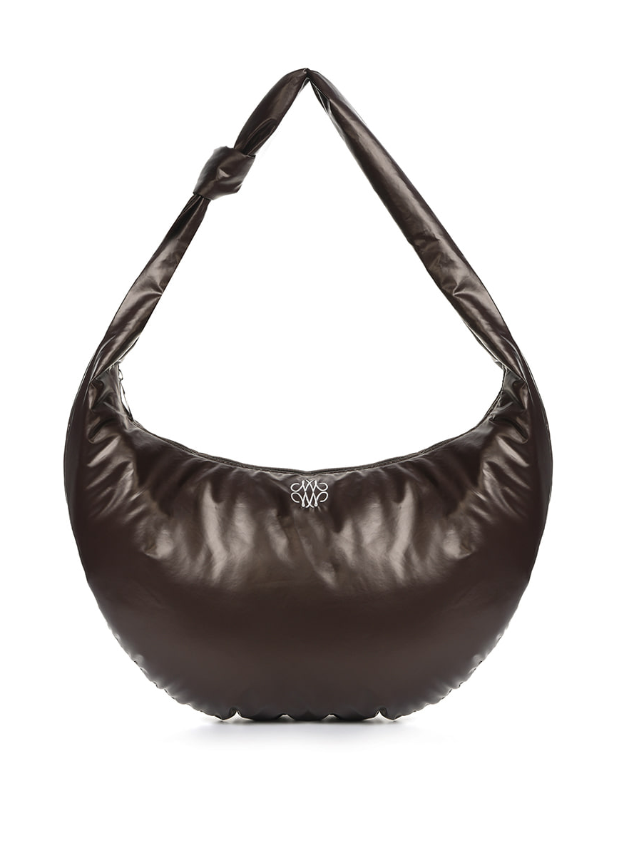 韓國 Nick Nicole Glossy Shoulder Knot Bag【NK073】