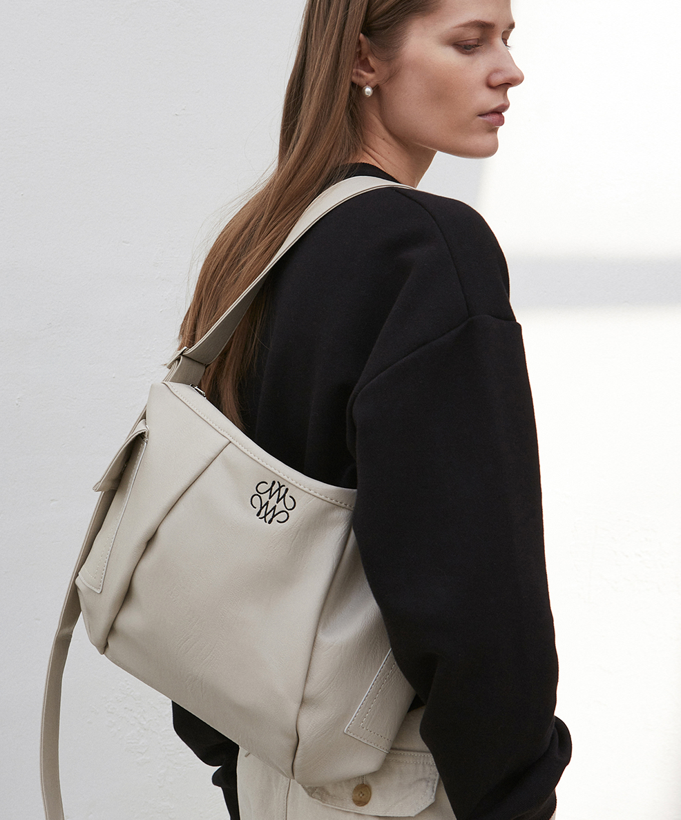 韓國 Nick Nicole Line Hobo Bag【NK068】