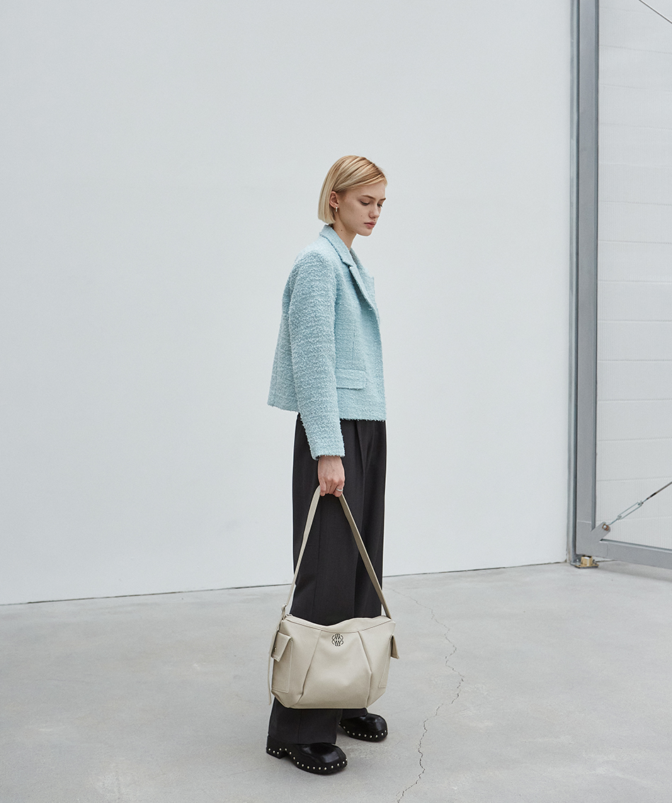 韓國 Nick Nicole Line Hobo Bag【NK068】