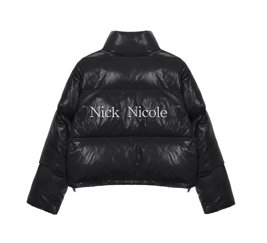 韓國 Nick Nicole Glossy Crop Puffer Padding【NK059】