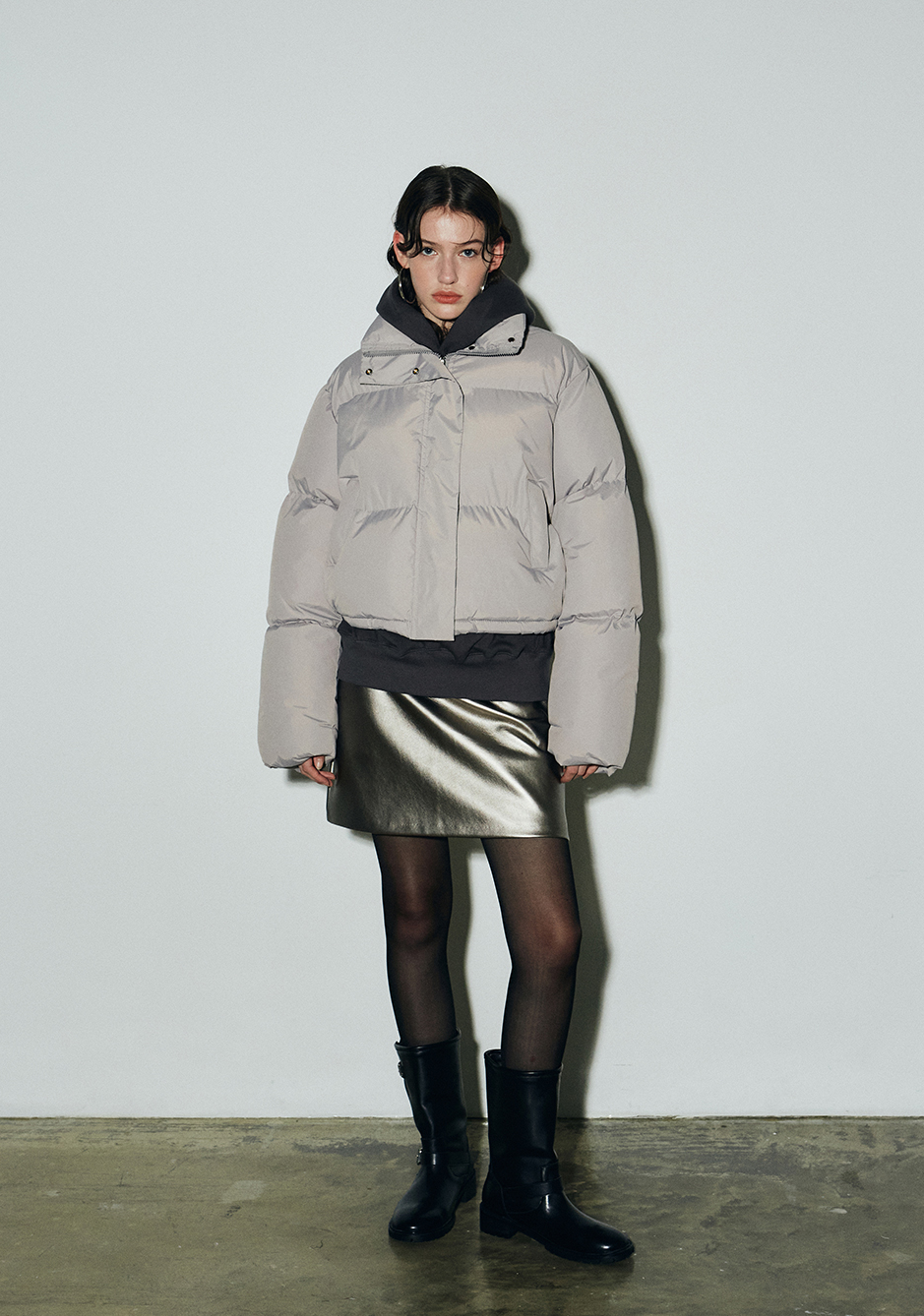 韓國 Nick Nicole Volume Puffer Short Padding【NK058】