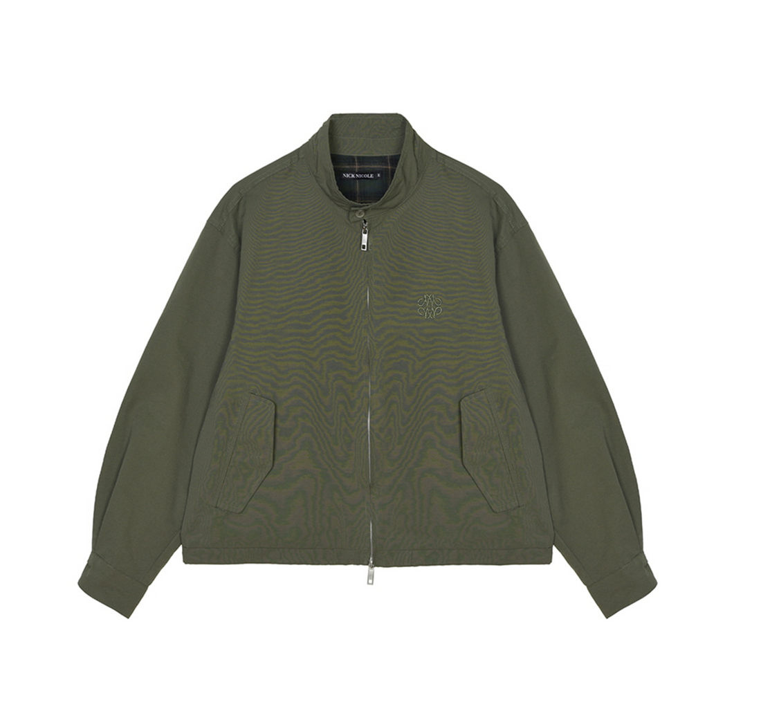 韓國 Nick Nicole Two Way Wind Baracuta Jumper【NK046】