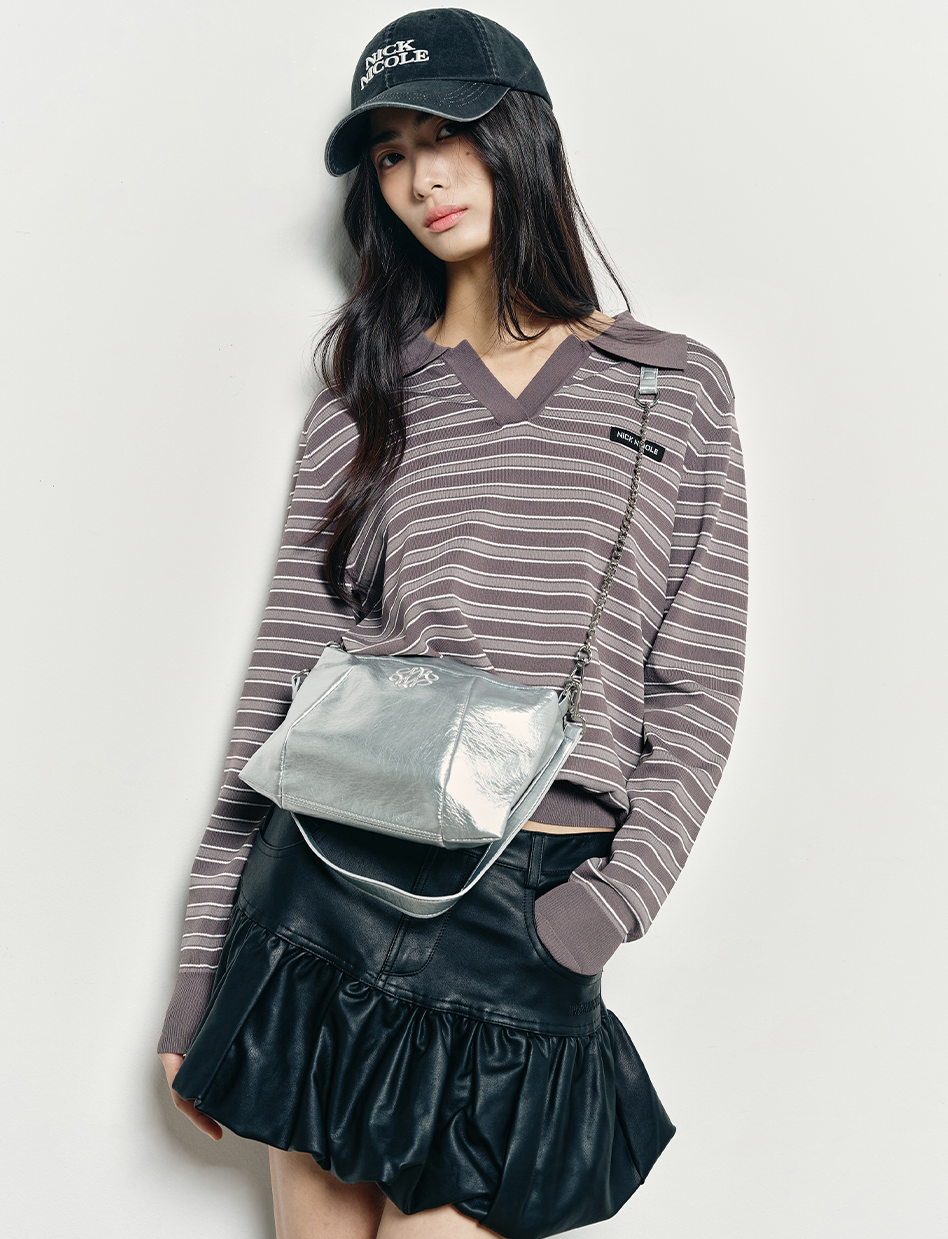 韓國 Nick Nicole Square Shoulder Mini【NK037】