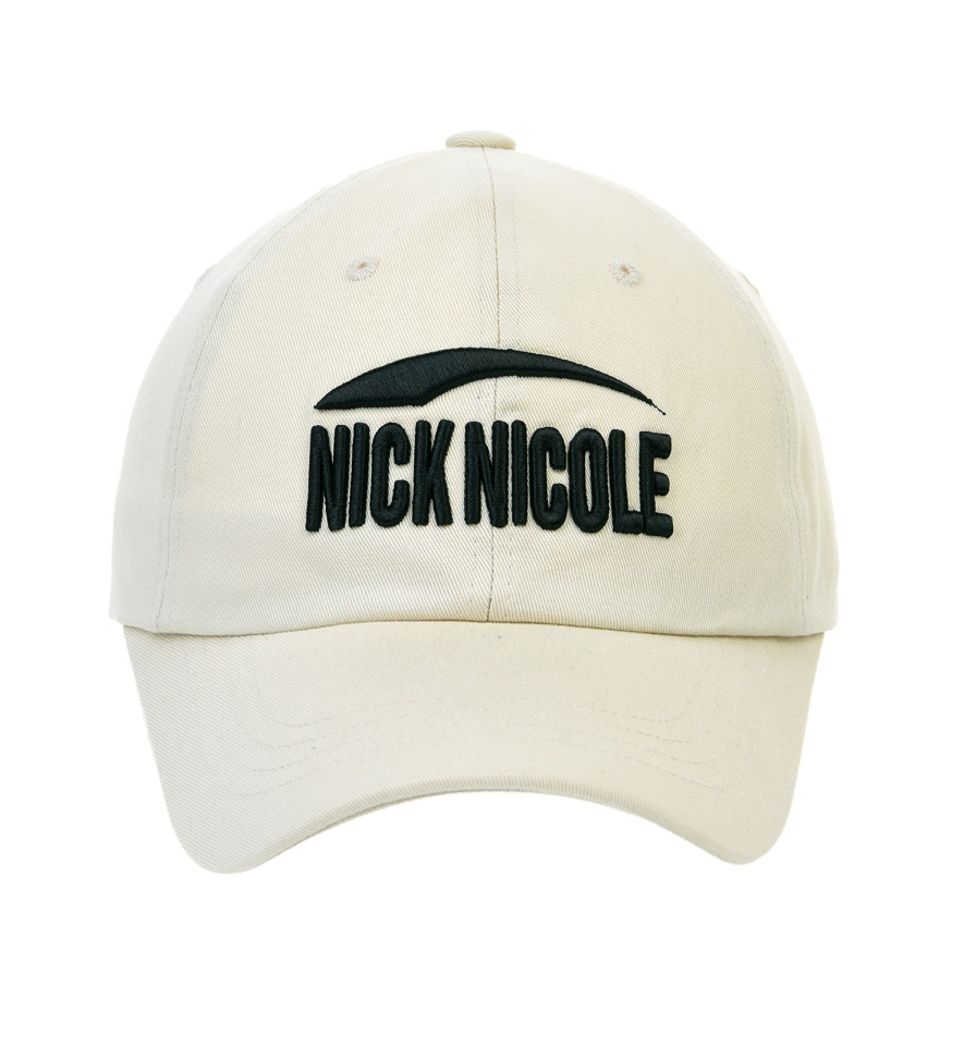 韓國 Nick Nicole Signature Logo Ball Cap【NK035】