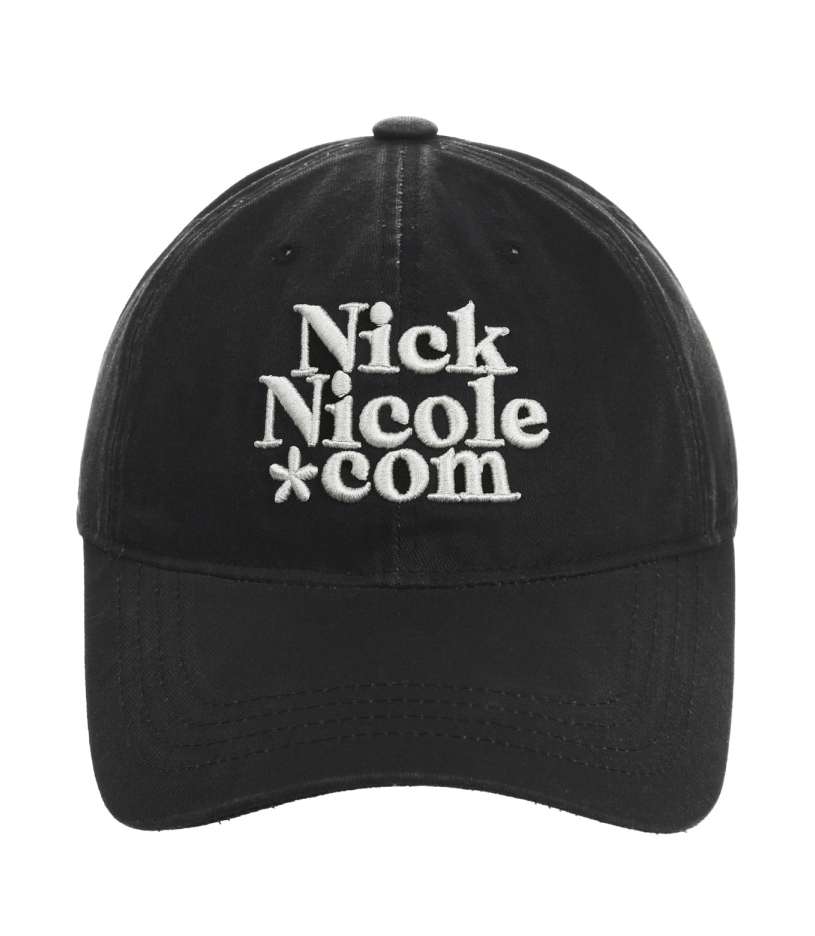 韓國 Nick Nicole Dotcom Signature Ball Cap【NK034】