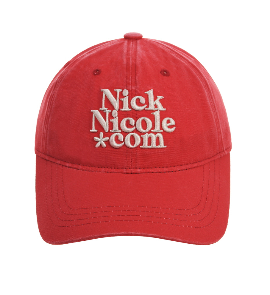 韓國 Nick Nicole Dotcom Signature Ball Cap【NK034】