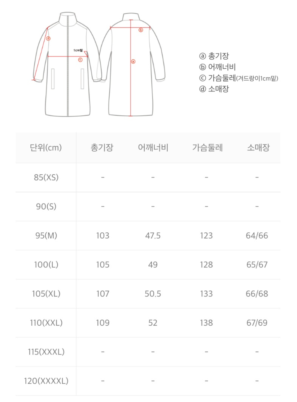 韓國 National Geographic Atlas Long-Length Goose Down Jumper (鵝絨)【NG198】