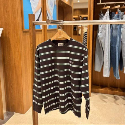 韓國 Marithe Francois Girbaud Multi Color Stripe Long Sleeve【MF626】