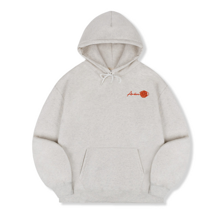 韓國 Ambler A Stray Cat Embroidered Unisex Hooded Sweatshirt【AR136】