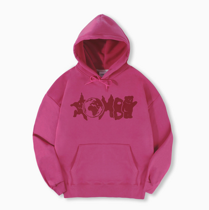 韓國 Ambler Shooting Bear Overfit Hooded Sweatshirt【AR140】