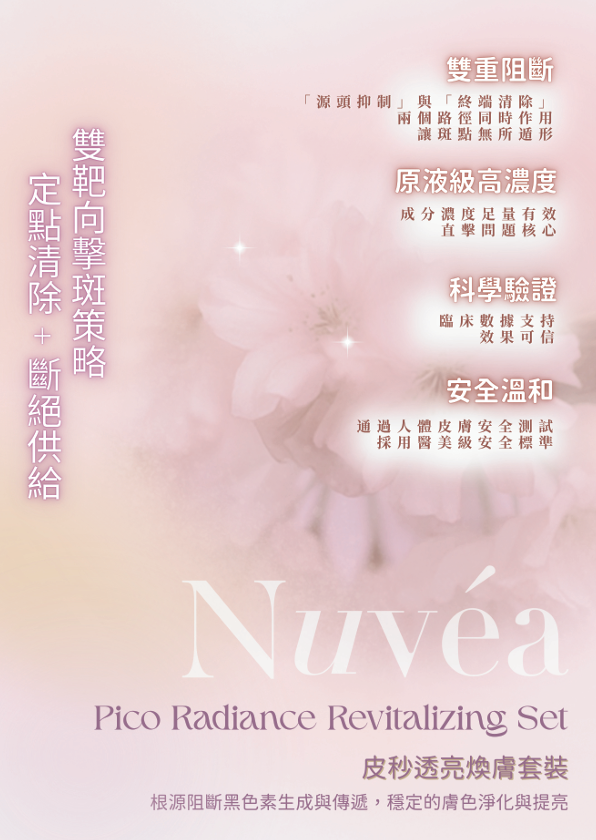 Nuvea Pico Radiance Revitalizing Set 皮秒透亮煥膚套裝 (30ml支 2支裝)【SU015】