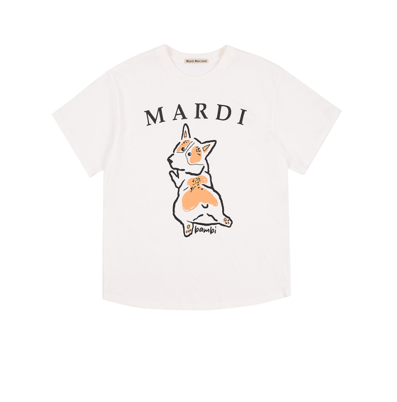 韓國 Mardi Mercredi T-Shirt Bambi 02【MM242】