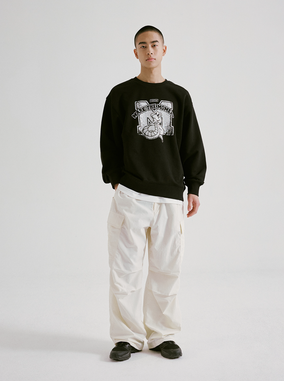 韓國 Markm Happy Snake Sweatshirt【MA351】