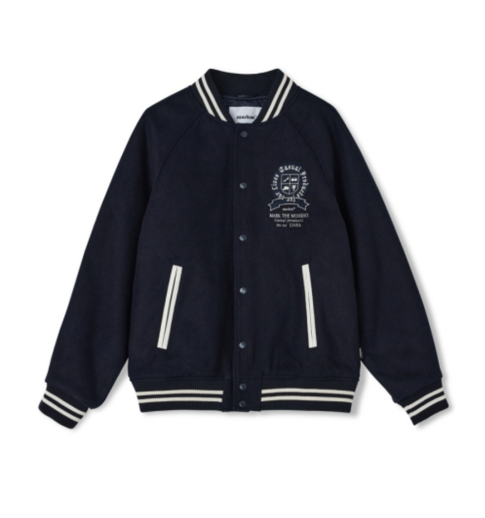 韓國 Markm Wool Varsity Jacket【MA352】