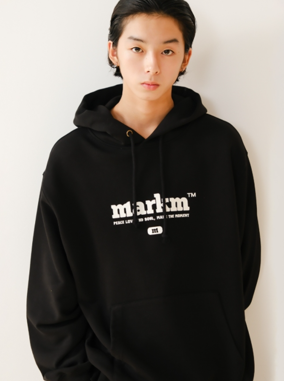 韓國 Markm Small Logo Basic Hoodie【MA360】