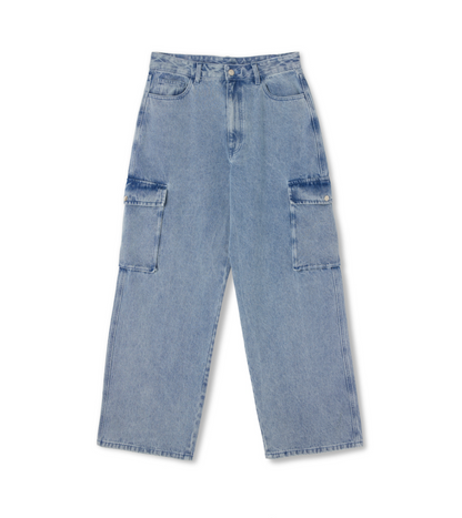 韓國 Markm Denim Cargo Pants【MA365】