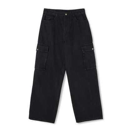 韓國 Markm Denim Cargo Pants【MA366】